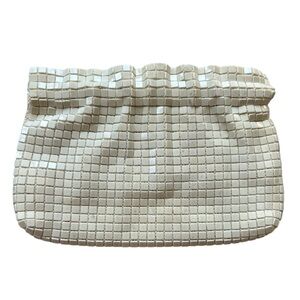 Vintage Clutch, Holiday Fair, white